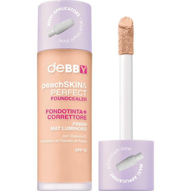 Debby - Foundcealer fondotinta con correttore N.01 Naturale