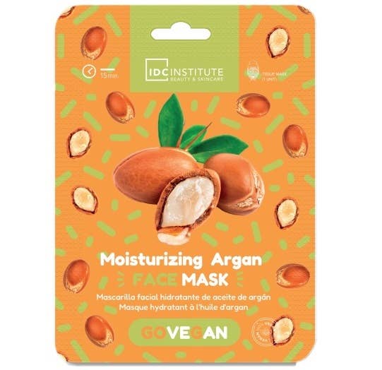 Maschera viso IDC Skincare Essentials con olio di argan - nuovo design