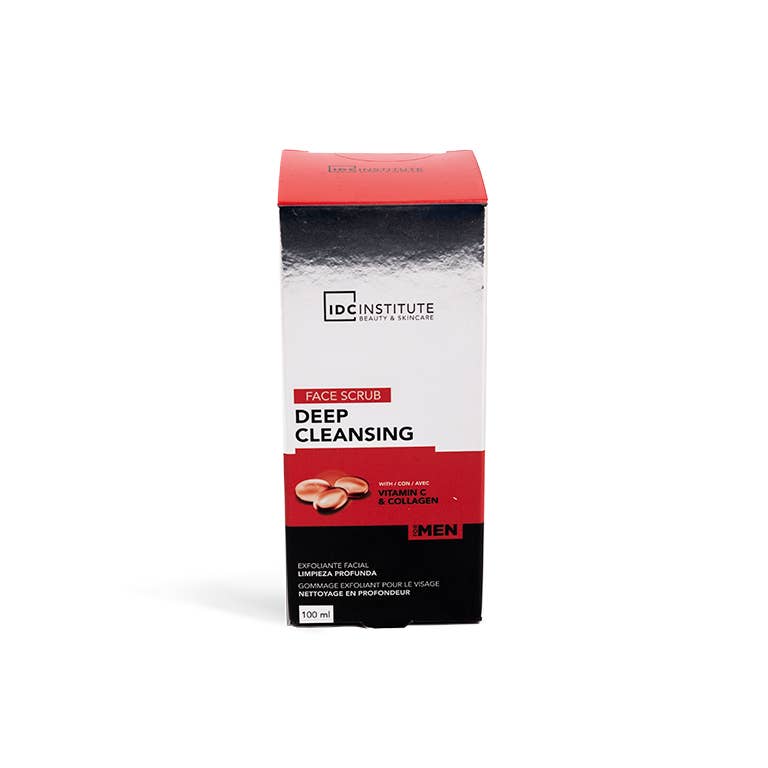 IDC INSTITUTE SCRUB VISO PULIZIA PROFONDA 100ML CON VITAMINA C