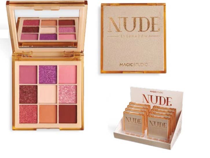 Palette Ombretti Magic Studio con 9 colori Very Nude