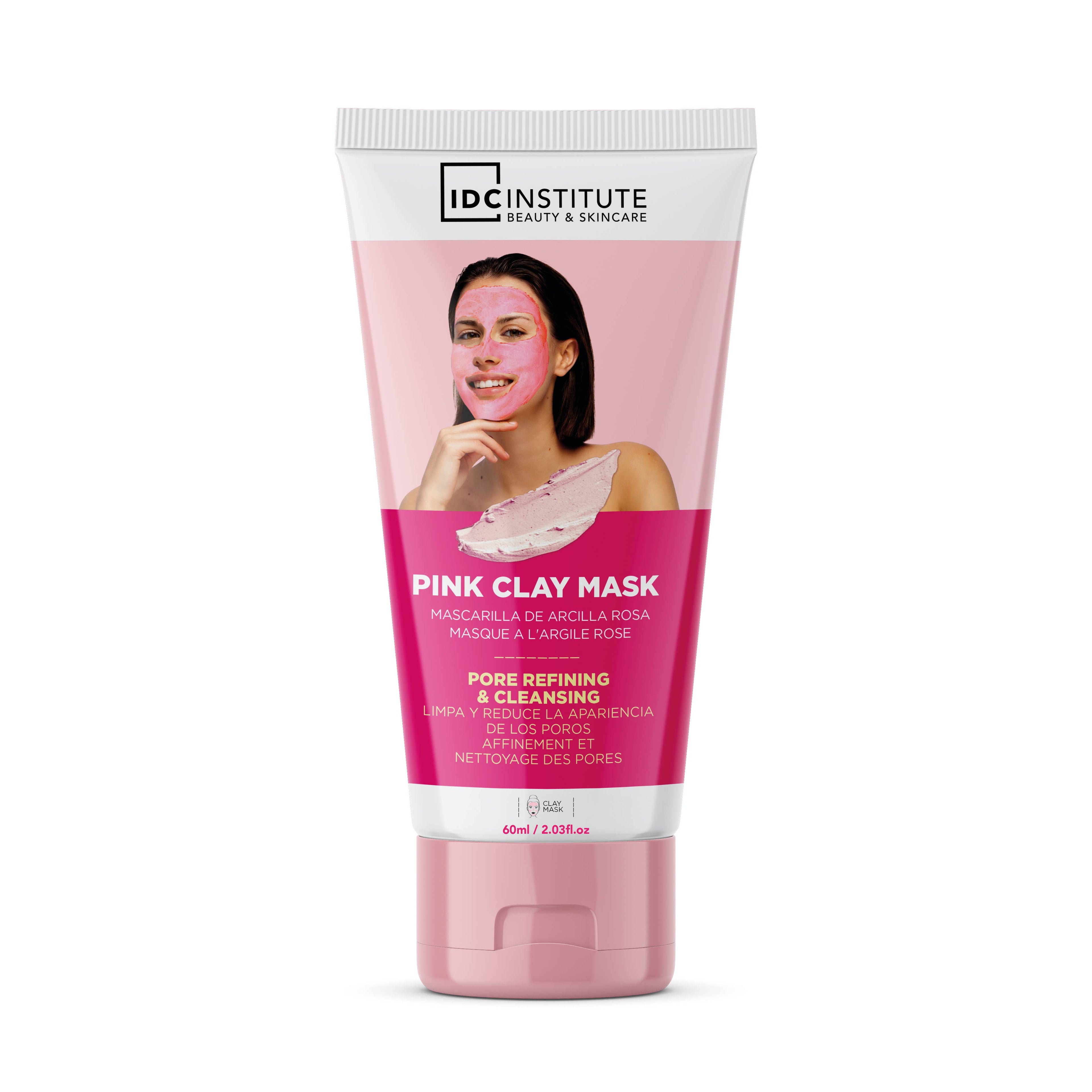IDC INSTITUTE Maschera all'argilla rosa 60 ml