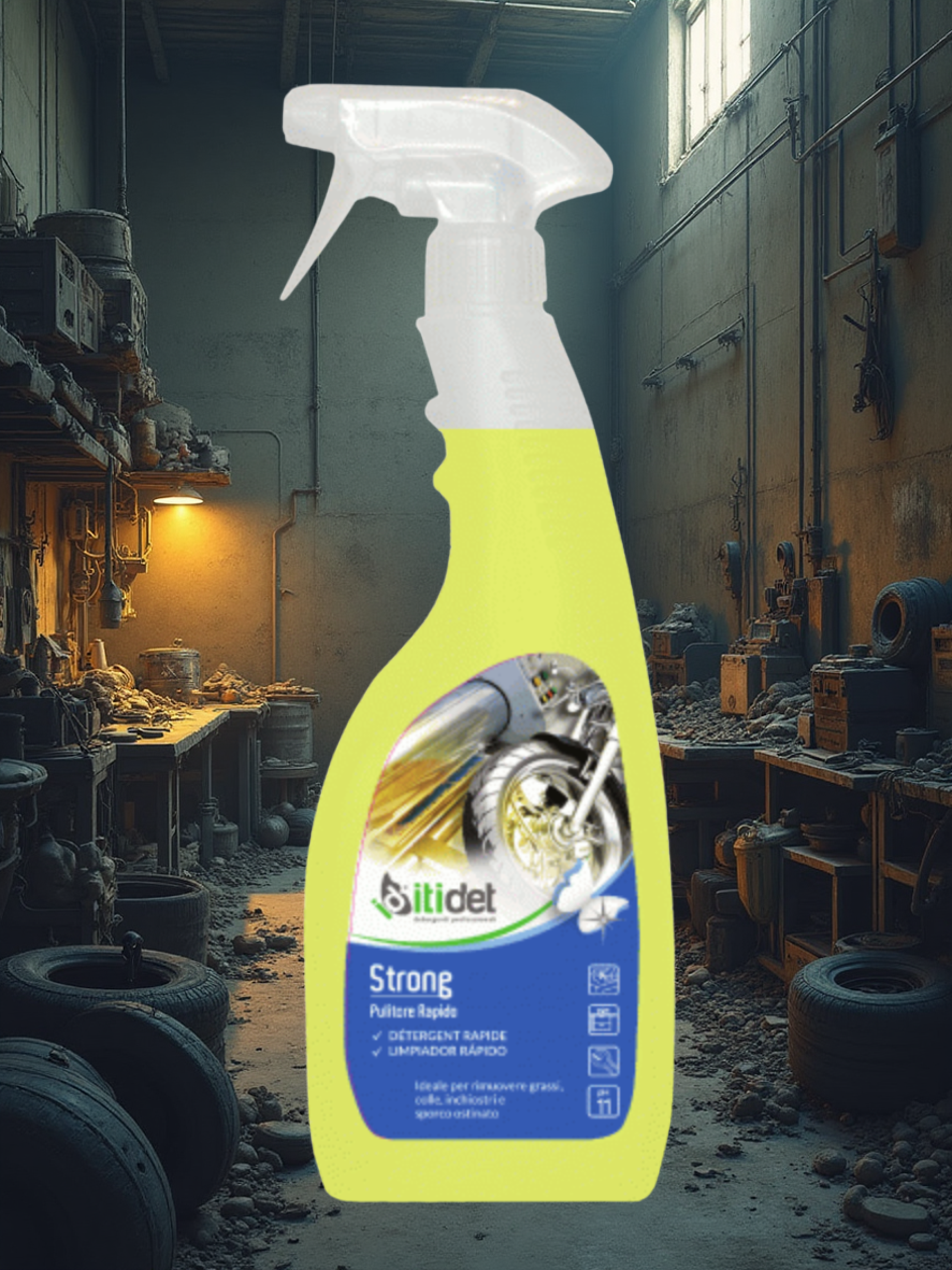 Itidet Strong, 750ml, sporco ostinato