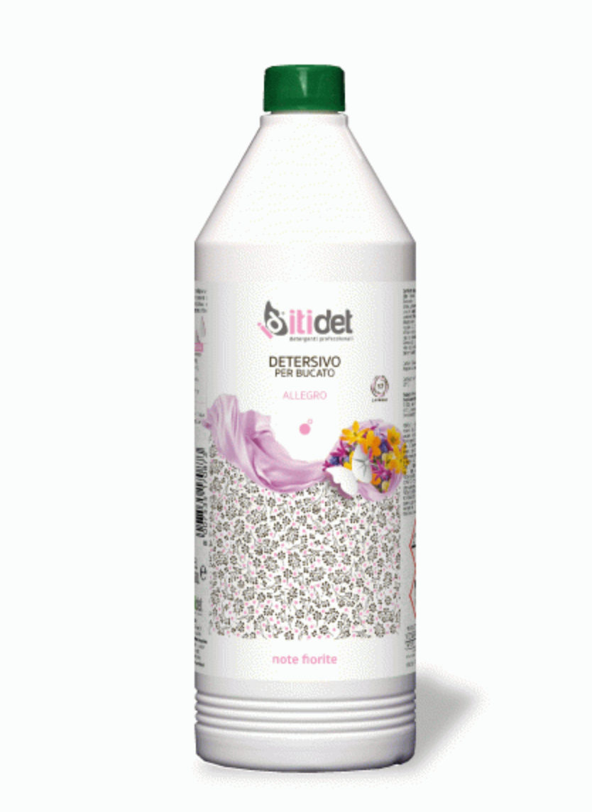 Itidet Detersivo per Bucato Allegro, 1 litro