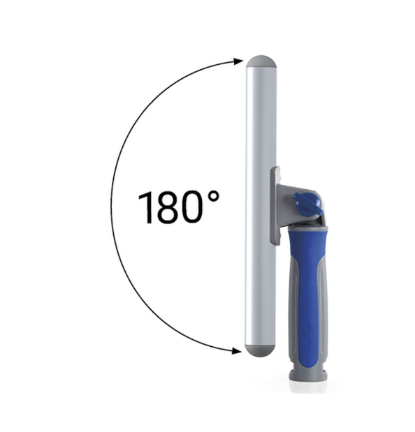 CLARUS-W MASTER - supporto per vello snodato in alluminio con filetto italiano, Filmop, diverse misure