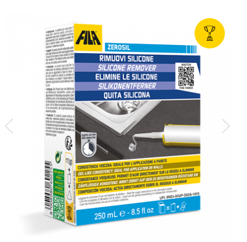 Fila Zerosil, 250ml,. per rimozione professionale del silicone