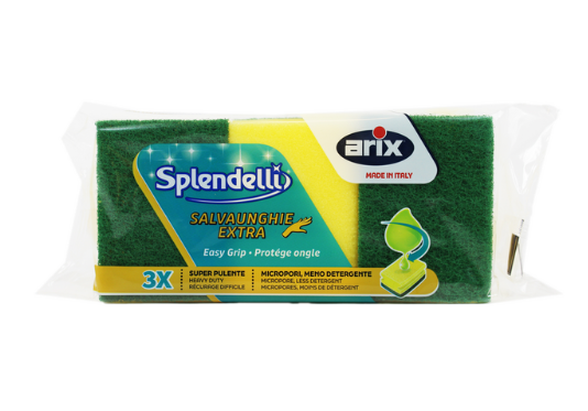 ARIX SPLENDELLI SPUGNA ABRASIVA SALVA UNGHIE 3 PZ