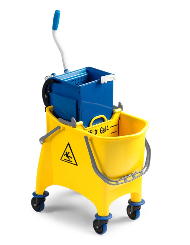Filmop Maxy Jolly, secchio con ruote monovasca da 30 litri