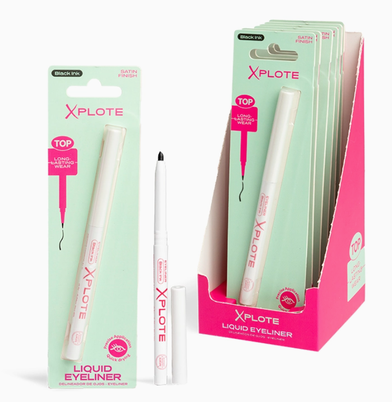 Eyeliner nero a inchiostro Xplote a lunga tenuta
