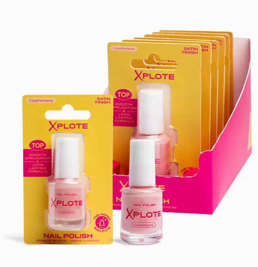 Xplote - Smalto per Unghie in cashmere, 6ml