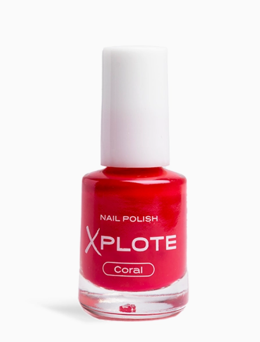 Xplote - Smalto per unghie coral, 6ml