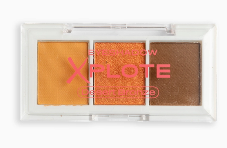 Xplote - palette ombretti Desert Bronz