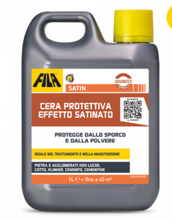 FILA - Satin, 1LT, cera protettiva effetto satinato