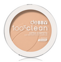 Debby - Cipria compatta 100% Clean N.02 Crema