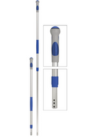 Manico alluminio telescopico con manopola ergonomica