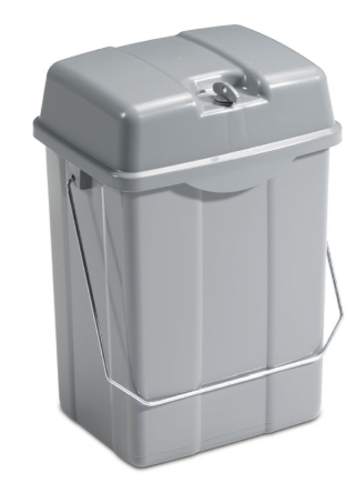 Contenitore 12 lt con chiusura a chiave