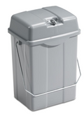 Contenitore 12 lt con chiusura a chiave
