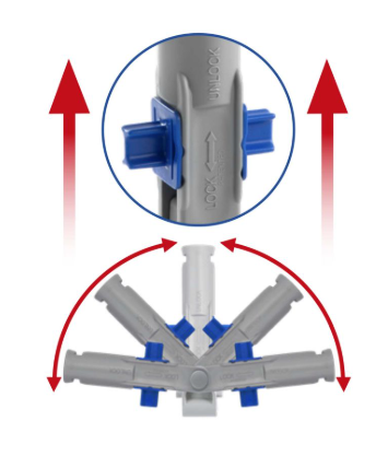 Filmop Attrezzo con sistema a strappo con Uni-Connect