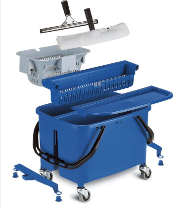 TWIN - secchio a due vasche 2x10 lt con 2 manici