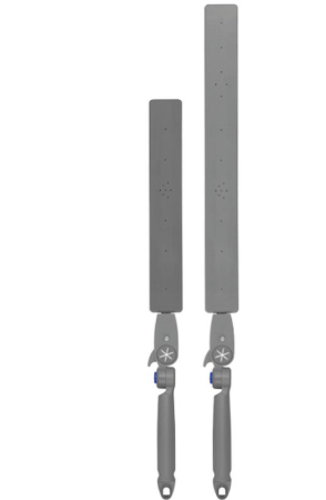 Telaio modellabile in gomma 40cm con disco fermapanno e impugnatura con filetto italiano per piumino SNAKE