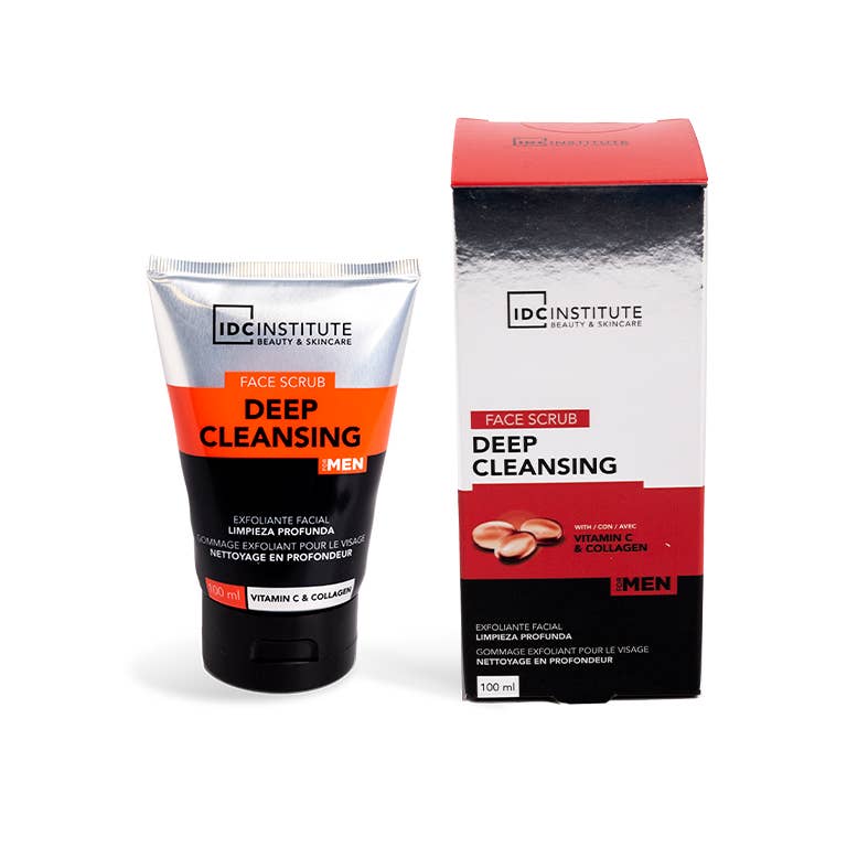 IDC INSTITUTE SCRUB VISO PULIZIA PROFONDA 100ML CON VITAMINA C